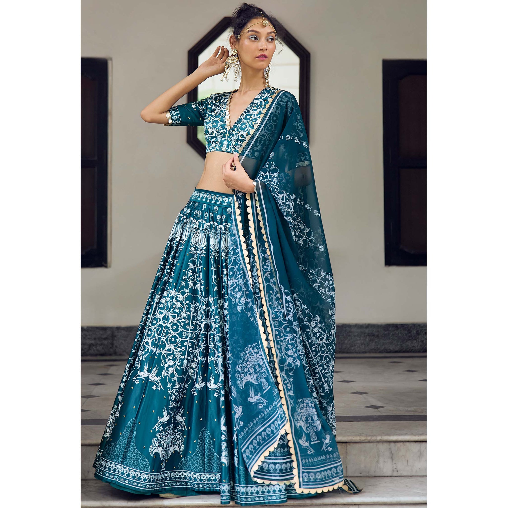 Embroidered Lehenga Set