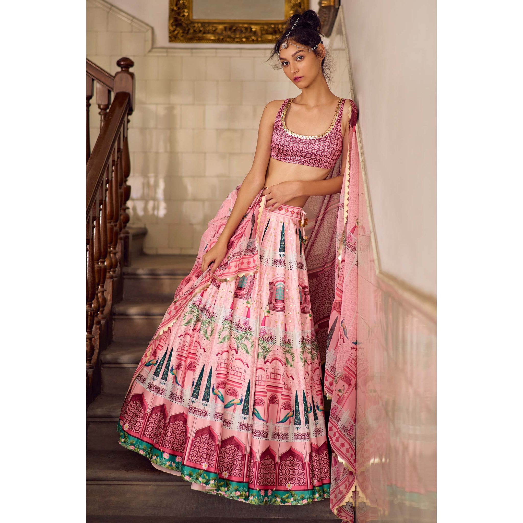 Embroidered Lehenga Set