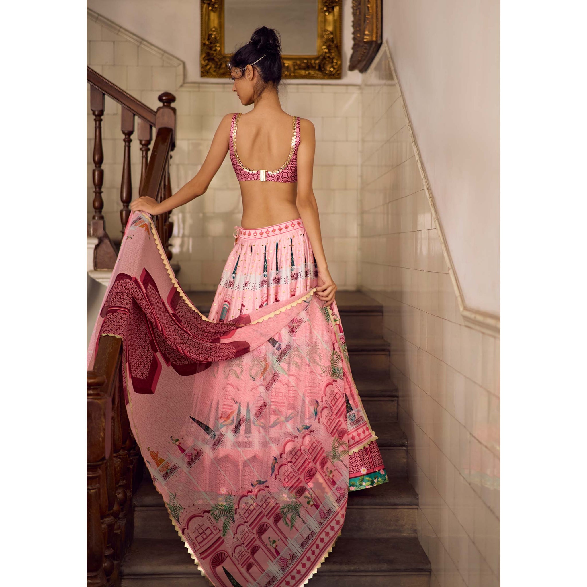 Embroidered Lehenga Set