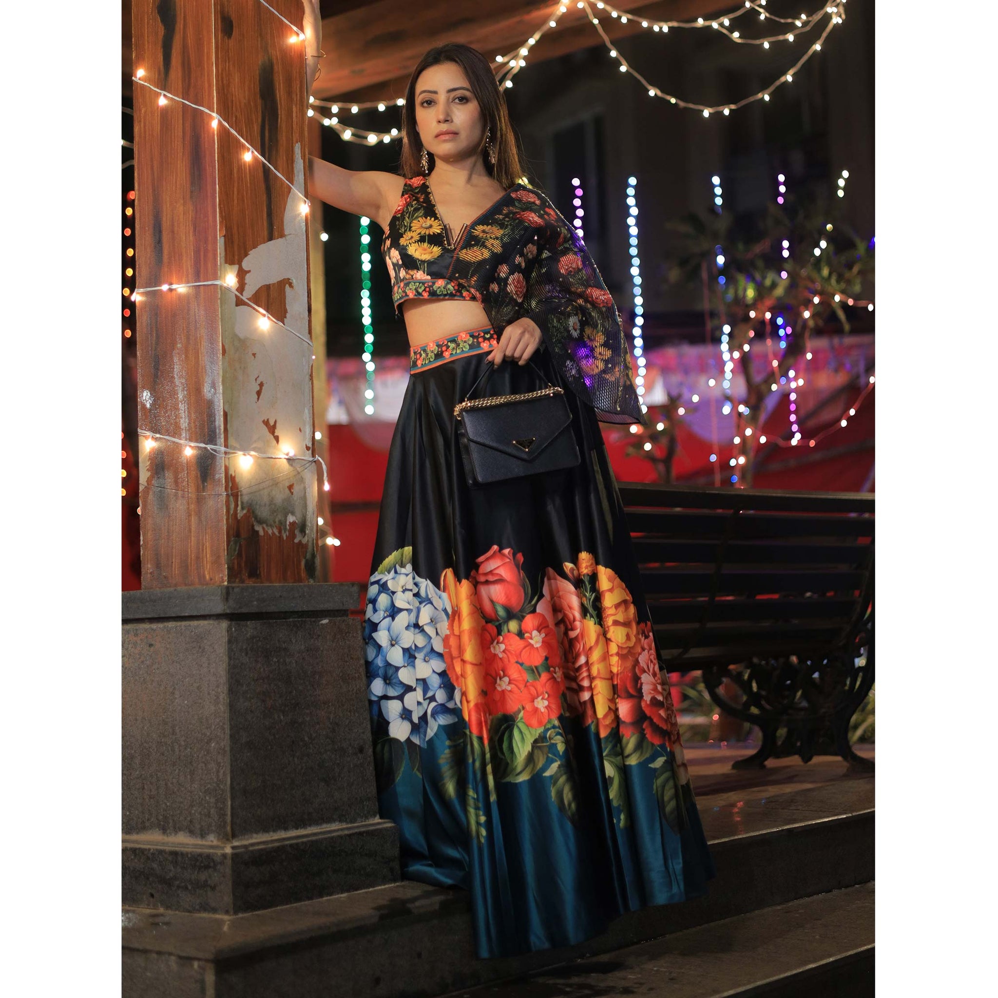 Embroidered Lehenga set